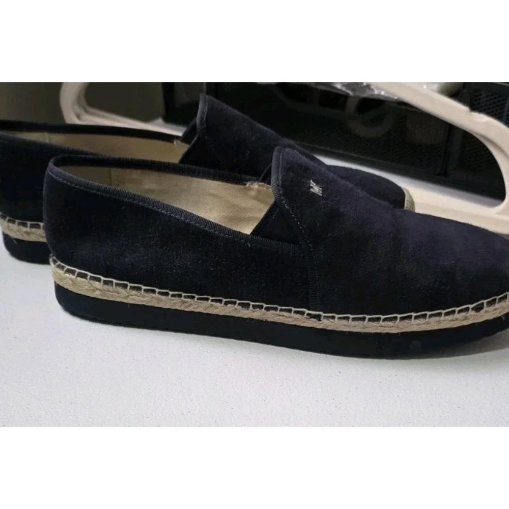 Michael Kors Slip On Casual Blue‎ Suede Shoes Size 9.5